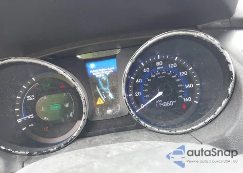 2015 Hyundai Sonata Hybrid Limited из США, поврежденный, VIN KMHEC4A45FA124611